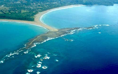 La cola de ballena del Parque Nacional Marino Ballena