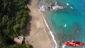 Drone footage at Caño Island