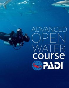 Curso de buceo PADI Aguas Abiertas Avanzado