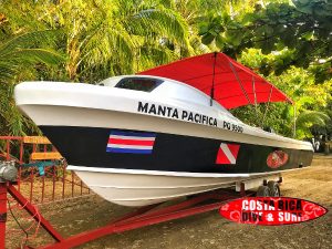 High speed boat for Corcovado National Park Tour