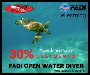 Cursos PADI con descuento
