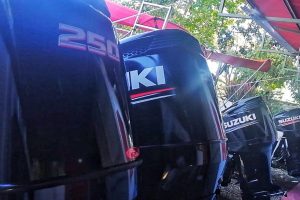 Motores fuera de bora suzuki en línea para viajes a la isla del caño