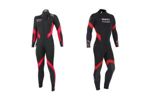 Wetsuite of the Scuba Diving Gear