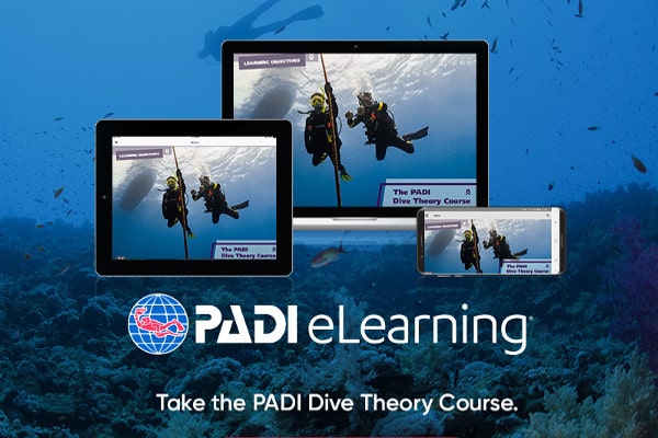 PADI elearning cursos