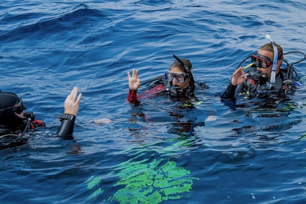 PADI dive master curso en Costa Rica