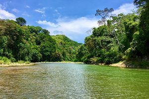 Río Barú en Costa Rica