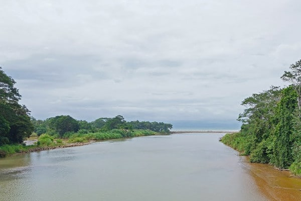 Río Barú en Costa Rica