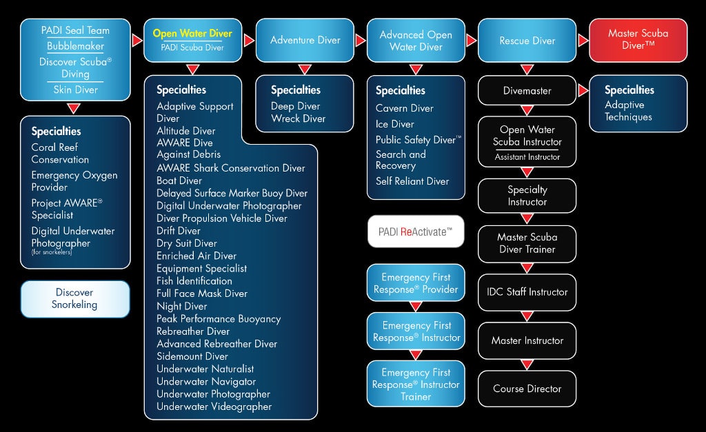 Diagrama de flujo de entrenamiento PADI