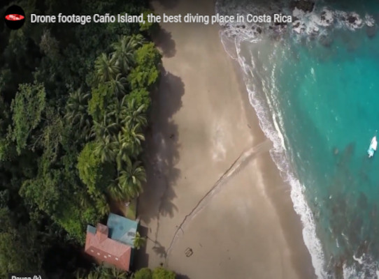 Caño island beach