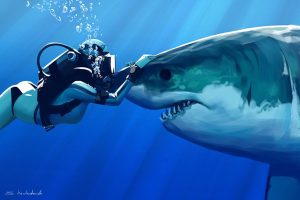Diving without a diving suit