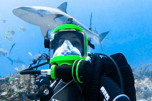 Mascara completa de buceo Guardian