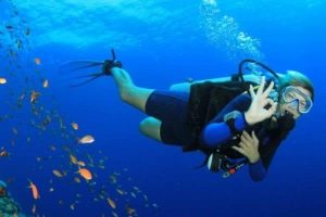 traje de buceo shorty