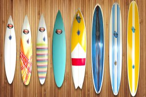 surf learning tips- different style of board