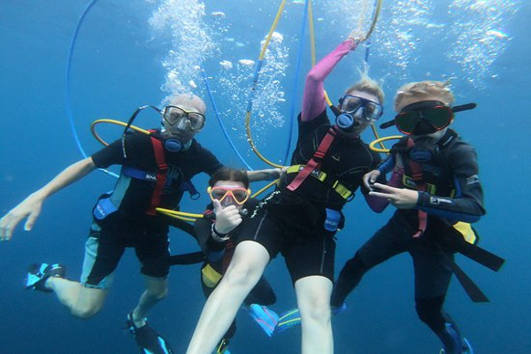 Scuba dive for beginners too