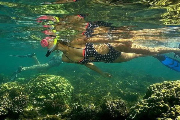 Snorkeling in Couchal beach- snorkel in costa rica