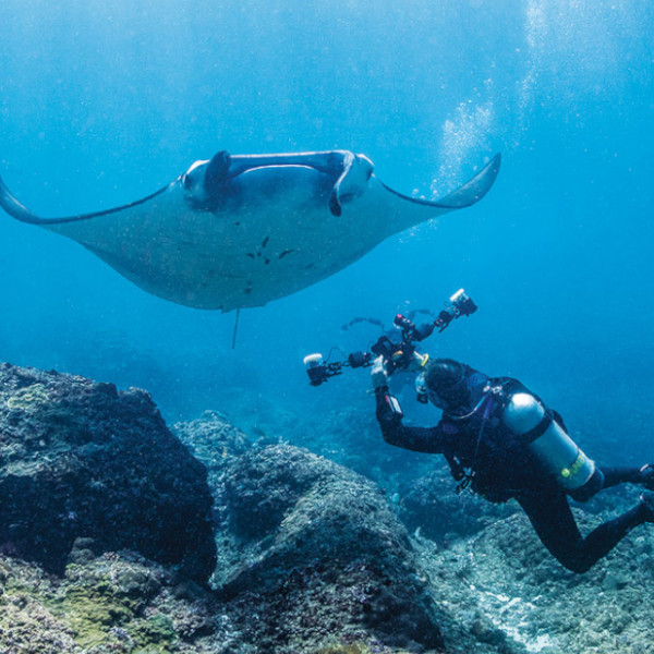 Underwater footage service