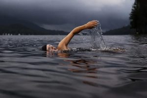 man-swimming