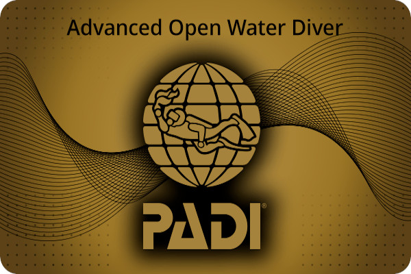 Certification card – Advanced Open Water Diver