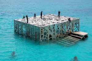 Underwater museum coralorium