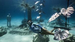 Cyprus museum underwater sculpture