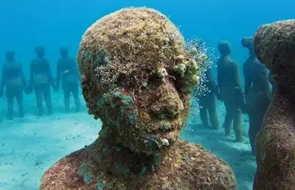 underwater museums and artificial reefs