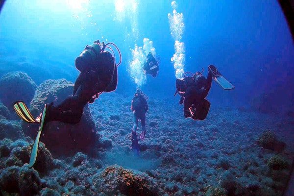 curso de buceo avanzado-narcosis nitrogenada o borrachera de las profundidades