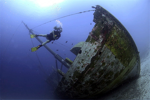 ship wreck hilma hooker