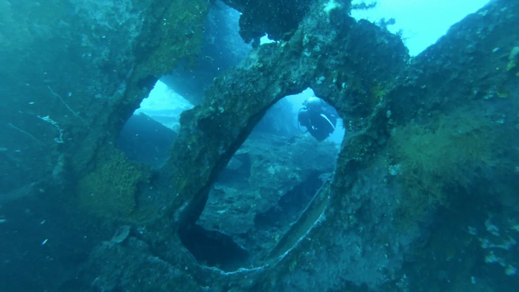 challenging dive sites for experienced divers-Liberty shipwreck in Bali, Indonesia