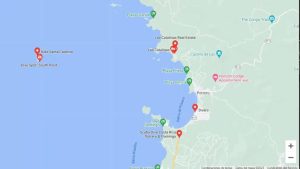mapa-islas-catalinas Costa Rica