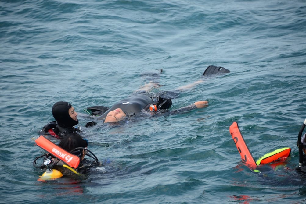 peligros en el buceo-Agotamiento del buzo