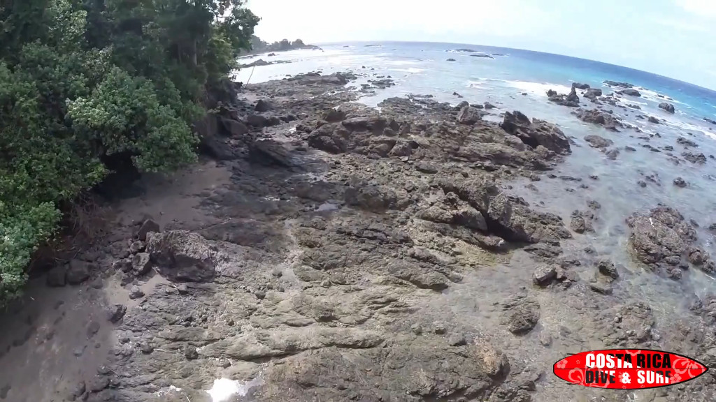 Rocks Caño Island beach Costa Rica