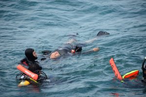 Diver-Exhaustion