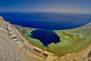 el gran agujero azul en Belice