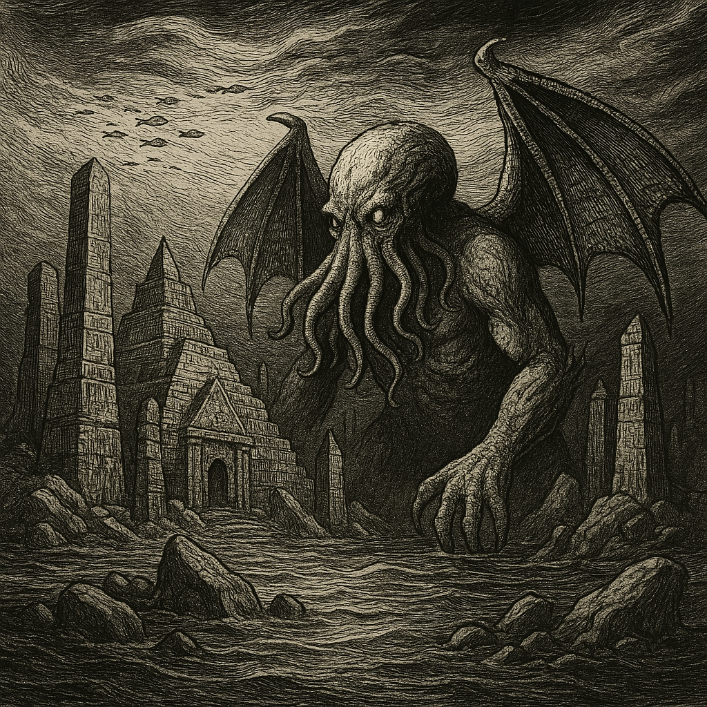 Fictional underwater city of R’lyeh