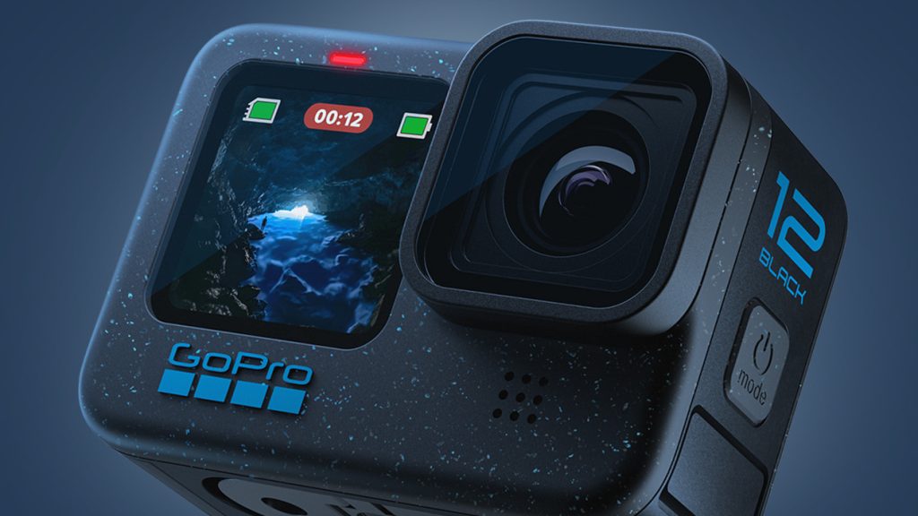 GoPro HERO12 Black – Cámara de Acción Resistente al Agua con Video Ultra HD 5.3K60. Entre las mejores cámaras submarinas
