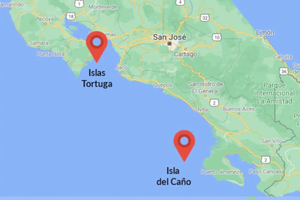 Mapa de Ubicación Isla del Caño