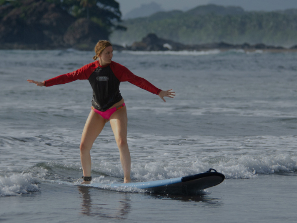 Surf Lessons at Marino Ballena National Park Uvita