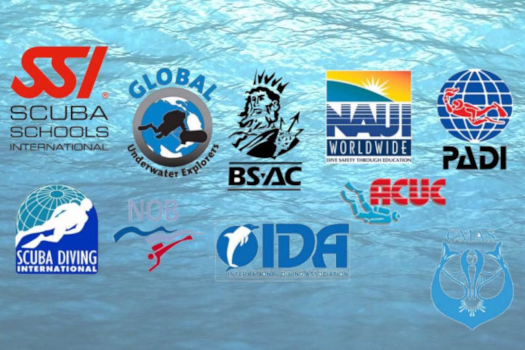 Scuba diving certifications